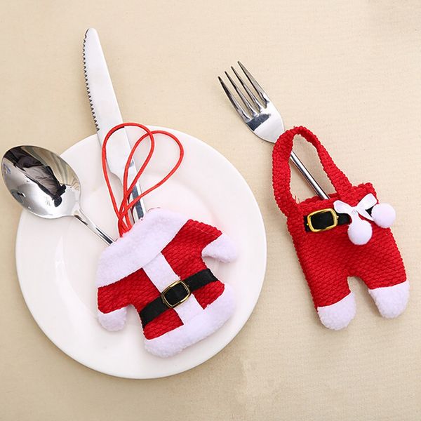 christmas tableware sack gift bag santa claus decorative knife fork tool storage bags xmas kitchen dining bar supplies, Pink;yellow
christmas tableware sack gift bag santa claus decorative knife fork tool storage bags xmas kitchen dining bar supplies, Pink;yellow