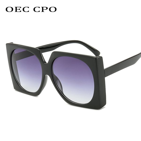 oec cpo vintage square sunglasses women big frame fashion gradient color round lens women men sunglasses uv400 o31, White;black
oec cpo vintage square sunglasses women big frame fashion gradient color round lens women men sunglasses uv400 o31, White;black