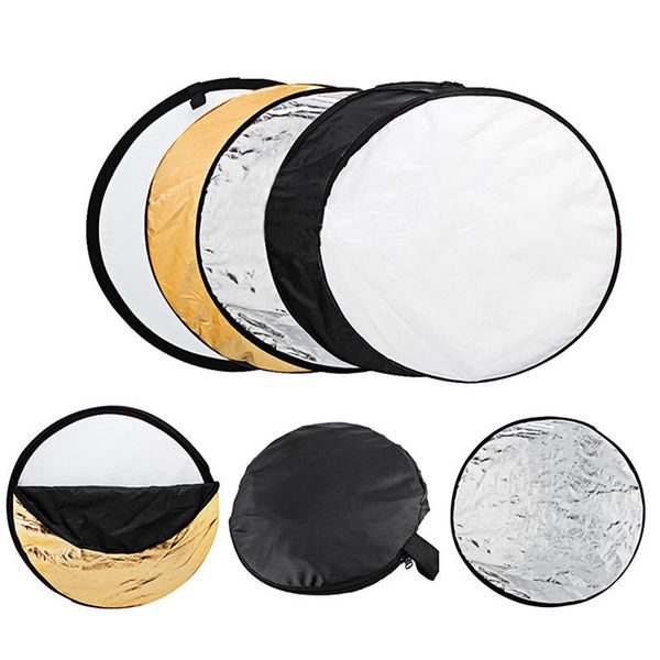60cm diamter round pgraphy reflector disk 5 in 1 p studio disc collapsible light reflector
60cm diamter round pgraphy reflector disk 5 in 1 p studio disc collapsible light reflector