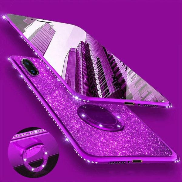 soft tpu phone cases for iphone samsung luxury bling glitter crystal phone back case with ring holder
soft tpu phone cases for iphone samsung luxury bling glitter crystal phone back case with ring holder
