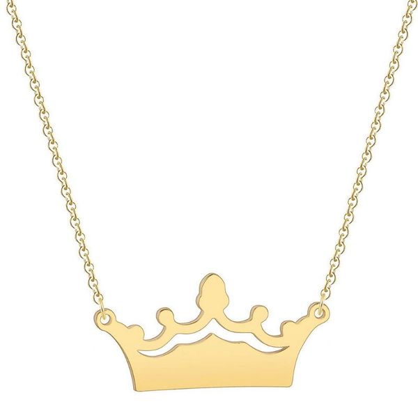 n5645 zwpon metal stainless steel crown necklace 2020 new summer women imperial crown choker necklace pendant jewelry wholesale, Golden;silver
n5645 zwpon metal stainless steel crown necklace 2020 new summer women imperial crown choker necklace pendant jewelry wholesale, Golden;silver