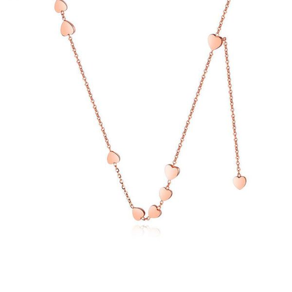 316l stainless steel necklace 316l stainless steel necklace rose gold heart pendant titanium clavicle chain, Silver
316l stainless steel necklace 316l stainless steel necklace rose gold heart pendant titanium clavicle chain, Silver