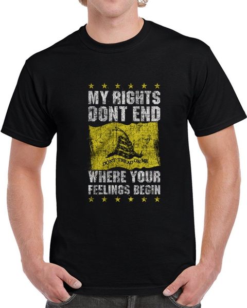 мои права dont end - dont tread on me футболка 100% хлопок печать mens лето o-образный вырез
мои права dont end - dont tread on me футболка 100% хлопок печать mens лето o-образный вырез