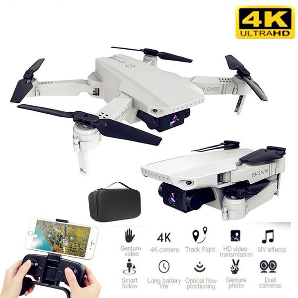 Best 4K HD Camera RC Mini Foldable Drone with Live WIFI FPV Selfie Optical Flow Stable Height Quadcopter RC Helicopter
Best 4K HD Camera RC Mini Foldable Drone with Live WIFI FPV Selfie Optical Flow Stable Height Quadcopter RC Helicopter
