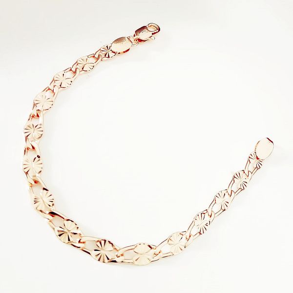 2020 luxury bracelet elegant 585 gold jewelry new design flower engraved classic 6 mm wide link chain bracelet for women, Black
2020 luxury bracelet elegant 585 gold jewelry new design flower engraved classic 6 mm wide link chain bracelet for women, Black
