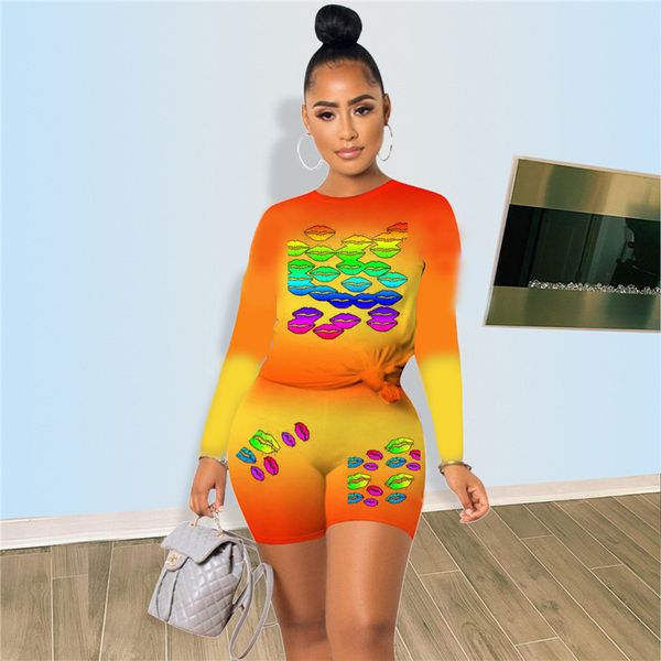 женская костюмы crew neck вскользь губы с длинным рукавом печать 2pcs костюмы женщин способа сексуальный градиент двух частей наборы, Gray
женская костюмы crew neck вскользь губы с длинным рукавом печать 2pcs костюмы женщин способа сексуальный градиент двух частей наборы, Gray