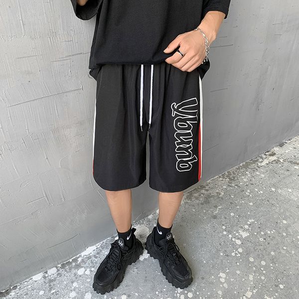 men's shorts 2021 summer fashion printed hip hop casual loose knee length comfortable breathable black pants, White;black
men's shorts 2021 summer fashion printed hip hop casual loose knee length comfortable breathable black pants, White;black