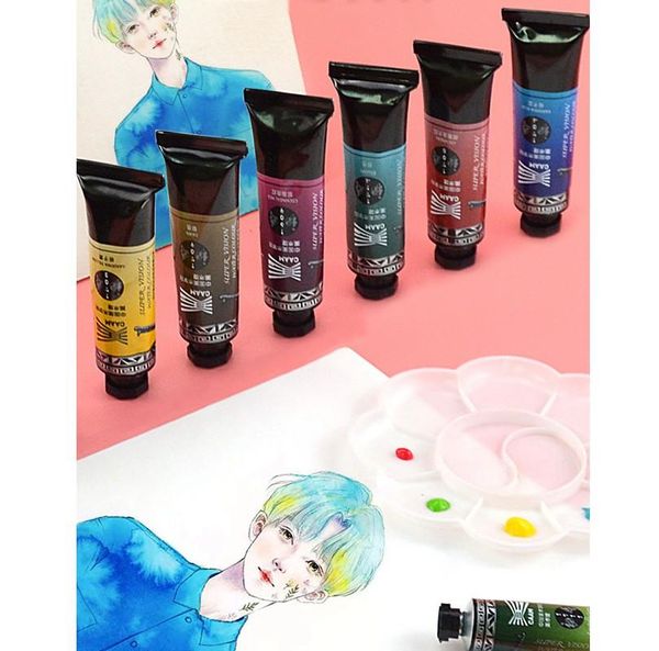 super vision 15ml natural plant extract animal extract watercolor tube transparent professional water color paint for painting
super vision 15ml natural plant extract animal extract watercolor tube transparent professional water color paint for painting