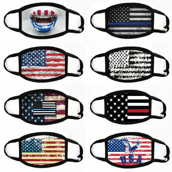 usa america flag eagle print masks washable cotton face mask breathable summer women man outdoor cycling masks 2020#419, Black 
usa america flag eagle print masks washable cotton face mask breathable summer women man outdoor cycling masks 2020#419, Black
