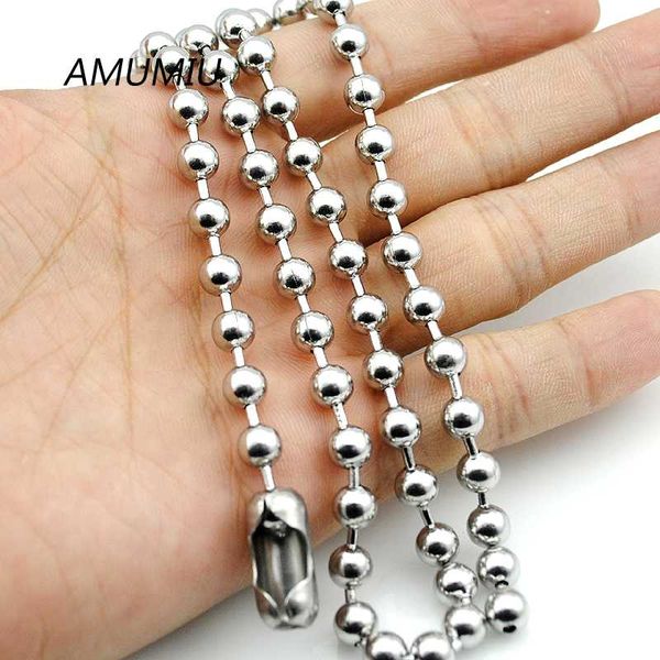 chains amumiu 6mm mens ball chain necklace,40cm-70cm, stainless steel necklace, wholesale hzn017, Silver
chains amumiu 6mm mens ball chain necklace,40cm-70cm, stainless steel necklace, wholesale hzn017, Silver