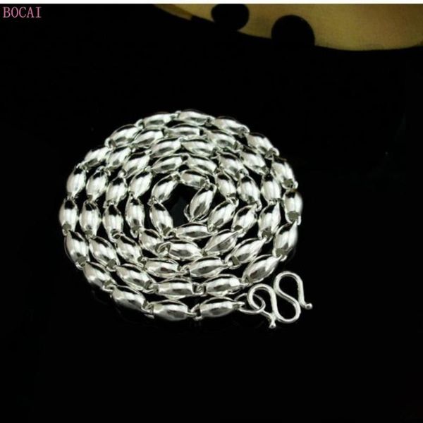 chains pure silver necklace s990 men's thick couple sweater chain silvergood luck bead for women
chains pure silver necklace s990 men's thick couple sweater chain silvergood luck bead for women