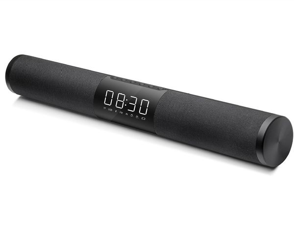 v01 soundbar wireless bluetooth speaker with clock 20w double horn heavy bass stereo surround speaker for tv iphone, samsung
v01 soundbar wireless bluetooth speaker with clock 20w double horn heavy bass stereo surround speaker for tv iphone, samsung