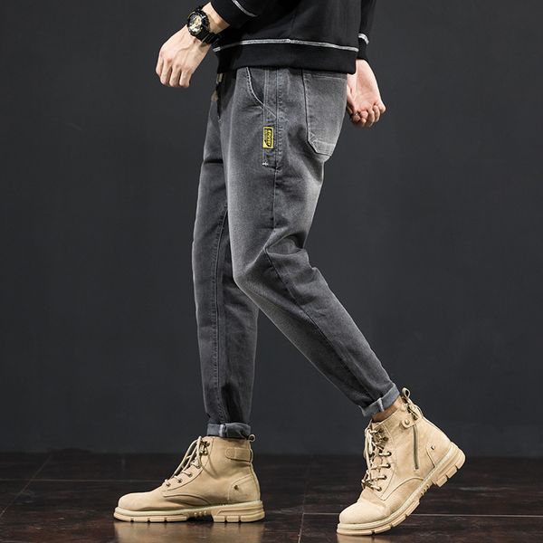 men's jeans harem autumn japanese style casual loose large size strech jogger's hip hop denim pants brand trousers, Blue
men's jeans harem autumn japanese style casual loose large size strech jogger's hip hop denim pants brand trousers, Blue
