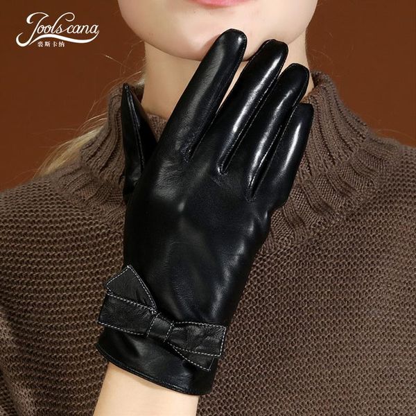 joolscana winter gloves women leather new brand touch screen black autumn genuine leather mittens woman fashion wrist warm, Blue;gray
joolscana winter gloves women leather new brand touch screen black autumn genuine leather mittens woman fashion wrist warm, Blue;gray