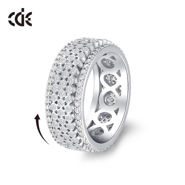 wedding rings cde noble women lovers rotating cubic zirconia ring silver color fashion jewelry office lady accessories, Slivery;golden
wedding rings cde noble women lovers rotating cubic zirconia ring silver color fashion jewelry office lady accessories, Slivery;golden