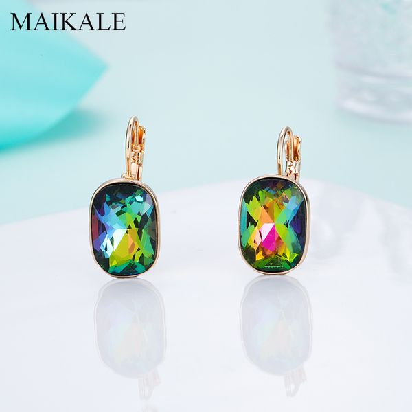 maikale geometric square vintage copper earrings exaggerated white black austrian crystal stud earrings for women jewelry, Golden;silver
maikale geometric square vintage copper earrings exaggerated white black austrian crystal stud earrings for women jewelry, Golden;silver