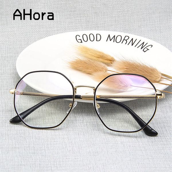 ahora korea polygon blue light blocking spectacles glasses frames metal blue rays computer eyeglasses for women men, Black
ahora korea polygon blue light blocking spectacles glasses frames metal blue rays computer eyeglasses for women men, Black