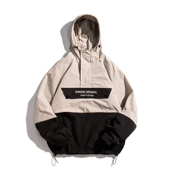 2020 new men's coat fall casual fashion handsome young men's coat color impact jacket hip-hop men's windbreak, Black
2020 new men's coat fall casual fashion handsome young men's coat color impact jacket hip-hop men's windbreak, Black