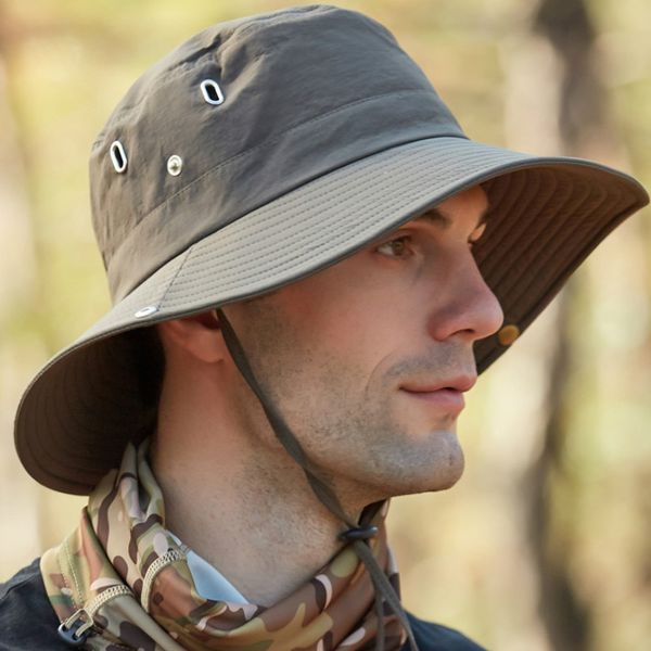 quick dryng uv protection bucket hat sun hat outdoor fishing hiking climbing breathable fisherman large brim bucket, Blue;gray
quick dryng uv protection bucket hat sun hat outdoor fishing hiking climbing breathable fisherman large brim bucket, Blue;gray