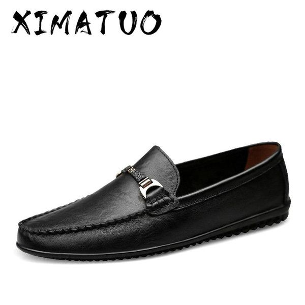 brand fashion soft split leather breathable men's shoes slip-on mocassins men loafers anti-skid driving casual shoes men, Black
brand fashion soft split leather breathable men's shoes slip-on mocassins men loafers anti-skid driving casual shoes men, Black