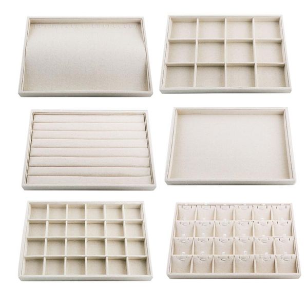 linen jewelry organizer trays stackable necklace ring showcase jewellery display ring storage tray portable jewelry tray stand, Pink;blue
linen jewelry organizer trays stackable necklace ring showcase jewellery display ring storage tray portable jewelry tray stand, Pink;blue