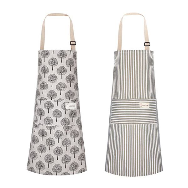 2 pcs cotton linen cooking apron adjustable soft chef apron with pocket for kitchen e2s
2 pcs cotton linen cooking apron adjustable soft chef apron with pocket for kitchen e2s
