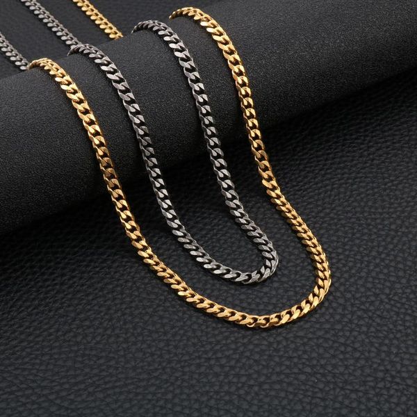 chains 5mm width classic cuba chain necklace 45/50/55/60/65 size for men long titanium steel diy jewelry, Silver
chains 5mm width classic cuba chain necklace 45/50/55/60/65 size for men long titanium steel diy jewelry, Silver
