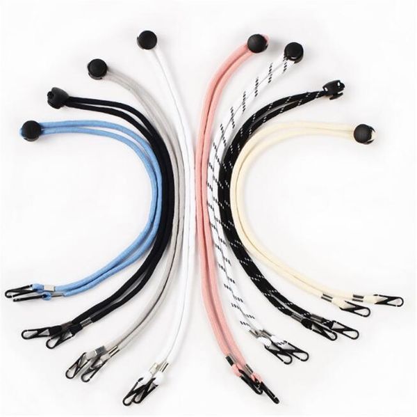 mask lanyard string mask strap anti-lost mask ear hanging glasses rope cord with two hooks
mask lanyard string mask strap anti-lost mask ear hanging glasses rope cord with two hooks