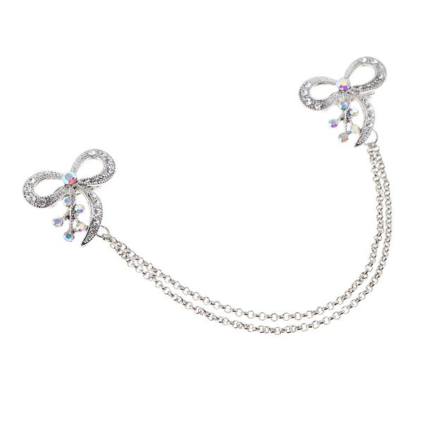 симпатичный rhinestone bowknot pin брошь длинные кисточкой элегантный воротник костюм брошь, Gray
симпатичный rhinestone bowknot pin брошь длинные кисточкой элегантный воротник костюм брошь, Gray