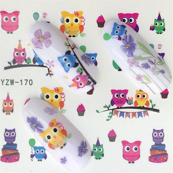 32 designs owl/zipper/dark horse/strawberry/fruit styles nail decals for watermark manicure polish nail sticker, Black
32 designs owl/zipper/dark horse/strawberry/fruit styles nail decals for watermark manicure polish nail sticker, Black