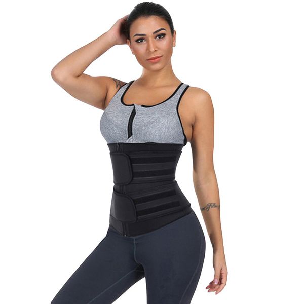 waist support 2021 zipper sweat trainer slimming neoprene body shaper corse belt with sticker postpartum recovery tummy control, Black;gray
waist support 2021 zipper sweat trainer slimming neoprene body shaper corse belt with sticker postpartum recovery tummy control, Black;gray