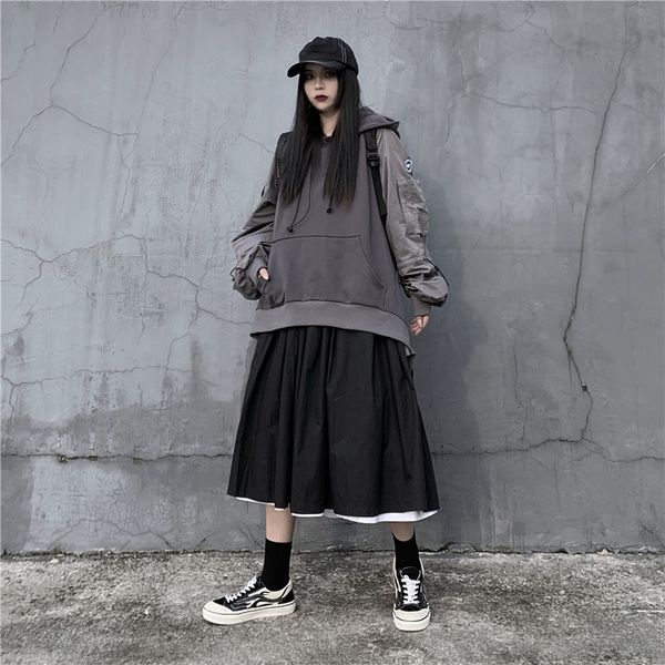 skirts half skirt mid length spring and autumn ins dark mountain style double side pleated japanese black work dress women fashio
skirts half skirt mid length spring and autumn ins dark mountain style double side pleated japanese black work dress women fashio