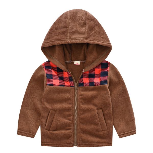 spring autumn hooded boy baby girl coats fluff thick leopard lattice children's jackets kg-427, Blue;gray
spring autumn hooded boy baby girl coats fluff thick leopard lattice children's jackets kg-427, Blue;gray
