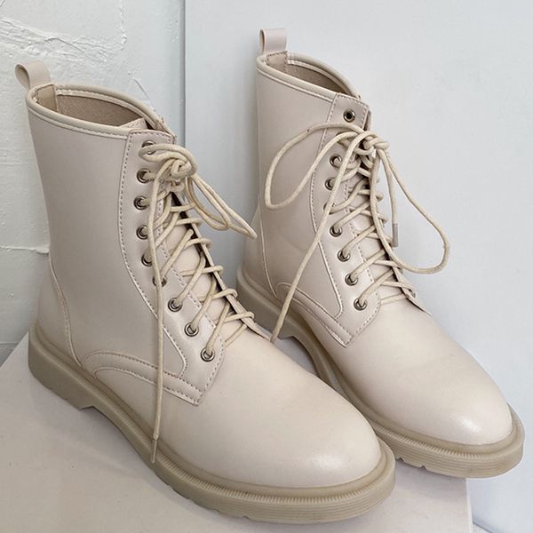 2020 winter fashion women round toe ankle boots tie up black boots soft leather beige short ladies valentine shoes
2020 winter fashion women round toe ankle boots tie up black boots soft leather beige short ladies valentine shoes