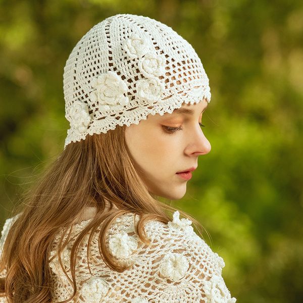b-7952 hand-woven knitting hat lady flowers drawstring hat fashion korean-style retro flower kntted adjustable, Blue;gray
b-7952 hand-woven knitting hat lady flowers drawstring hat fashion korean-style retro flower kntted adjustable, Blue;gray