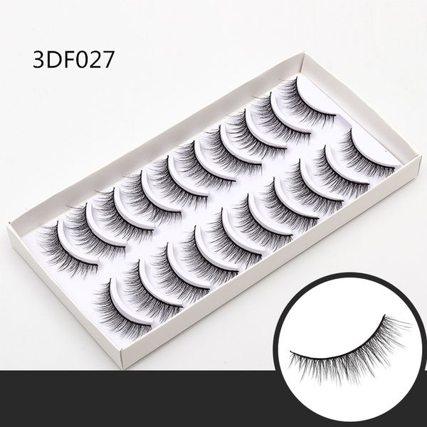 false eyelashes 10 pairs real mink 3d soft natural cross lashes messy beauty makeup essential tools
false eyelashes 10 pairs real mink 3d soft natural cross lashes messy beauty makeup essential tools