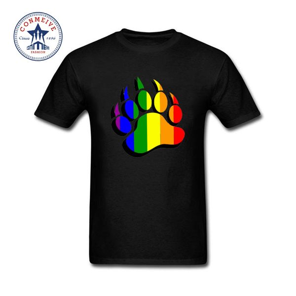 gay pride bear claw rainbow flag funny hip hop printed funny cotton t shirt for men
gay pride bear claw rainbow flag funny hip hop printed funny cotton t shirt for men