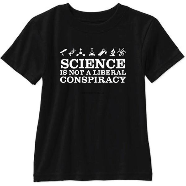 science is not a liberal conspriracy short sleeve t shirt glidan tee darwin