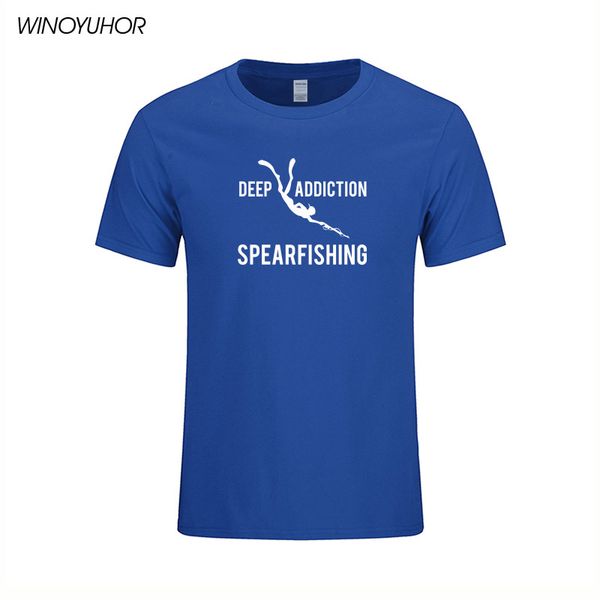 deep addicton diving spearfishing print t-shirt men t shirt fashion casual short sleeve o-neck cotton tshirt funny tees
deep addicton diving spearfishing print t-shirt men t shirt fashion casual short sleeve o-neck cotton tshirt funny tees