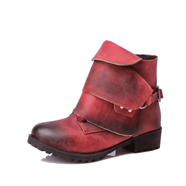 women's leather boots boots-women big size shoes woman luxury designer round toe booties ladies low heels booties 2020, Black
women's leather boots boots-women big size shoes woman luxury designer round toe booties ladies low heels booties 2020, Black