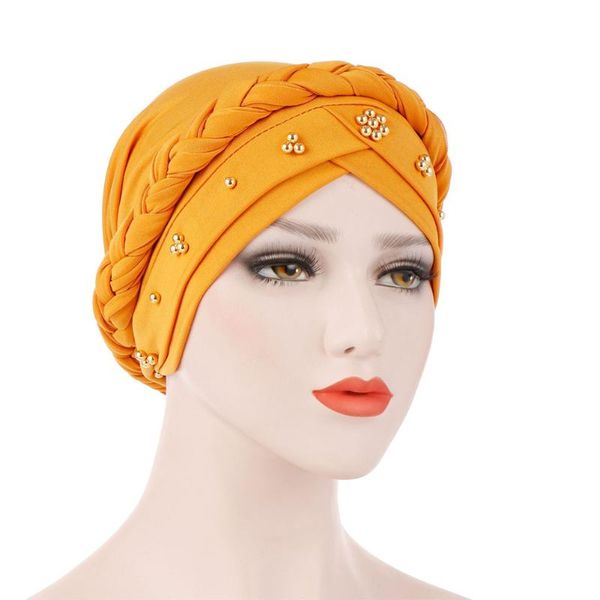 women elastic turban hat scarf daily head wrap cap beads hair loss milk silk spring autumn braided muslim cancer chemo, Blue;gray
women elastic turban hat scarf daily head wrap cap beads hair loss milk silk spring autumn braided muslim cancer chemo, Blue;gray