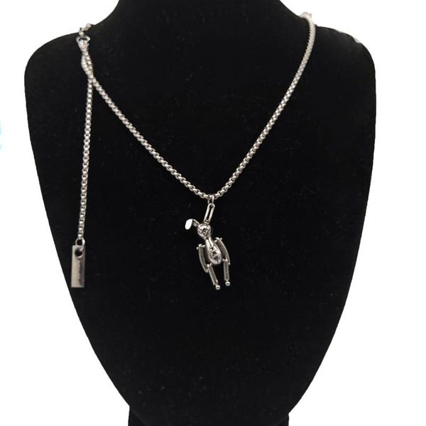 new trendy fashion movable rogue long chain necklace ins style easy matching minority hip hop metal jewelry, Silver
new trendy fashion movable rogue long chain necklace ins style easy matching minority hip hop metal jewelry, Silver