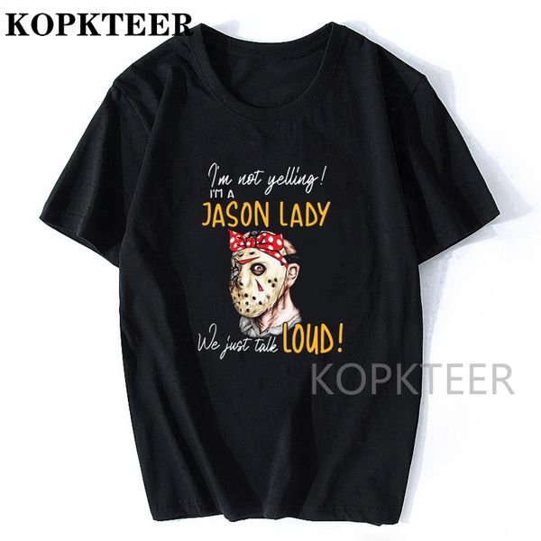 jason voorhees t-shirt friday the 13th jason lady loud fashion brand men's streetwear black short sleeve halloween t shirt
jason voorhees t-shirt friday the 13th jason lady loud fashion brand men's streetwear black short sleeve halloween t shirt