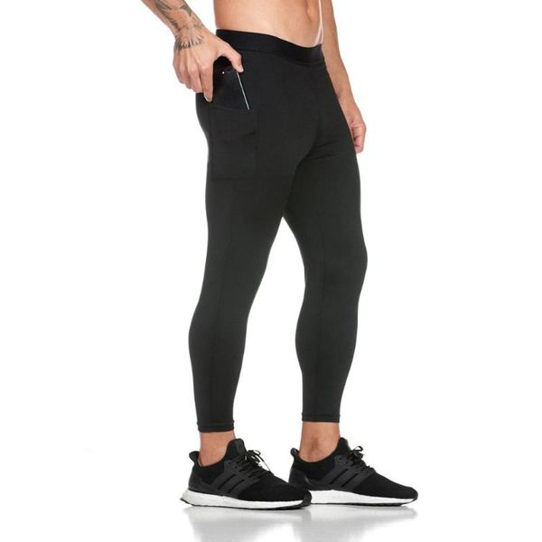 running pants jogging leggings tights compression men gym trousers fitness training sports yoga sportswear workout sweatpants, Black;blue
running pants jogging leggings tights compression men gym trousers fitness training sports yoga sportswear workout sweatpants, Black;blue