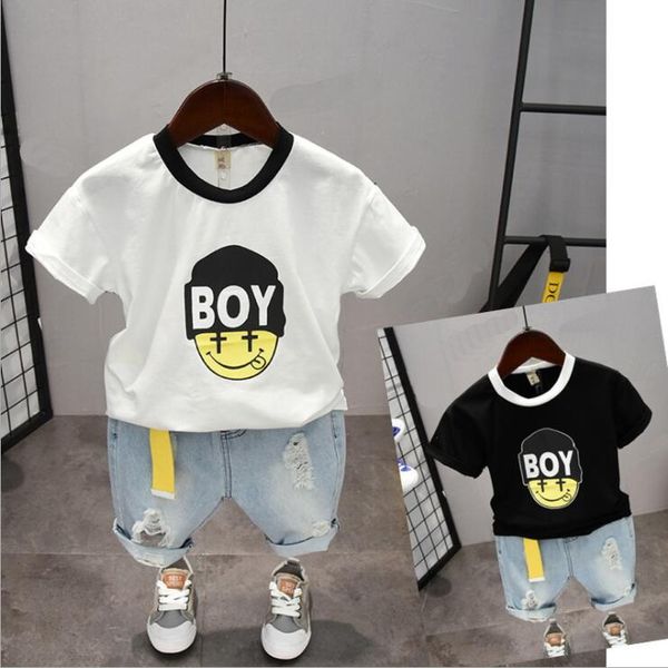 baby boys sets summer boys sets clothes cartoon t shirt + short pants cotton sports set children suit 2-6years, White
baby boys sets summer boys sets clothes cartoon t shirt + short pants cotton sports set children suit 2-6years, White