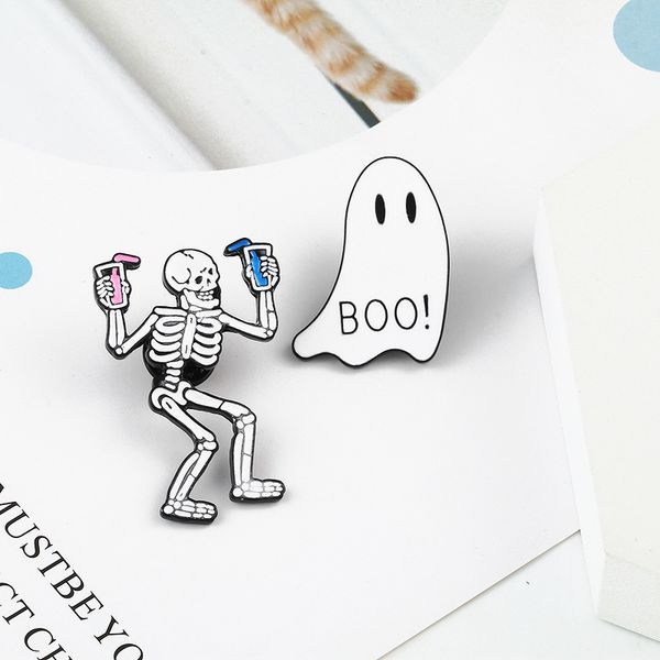 pins, brooches 2pcs/set cartoon skeleton ghost brooch punk gothic skull enamel pins creative fashion jewelry for women men lapel shirts badg, Gray
pins, brooches 2pcs/set cartoon skeleton ghost brooch punk gothic skull enamel pins creative fashion jewelry for women men lapel shirts badg, Gray