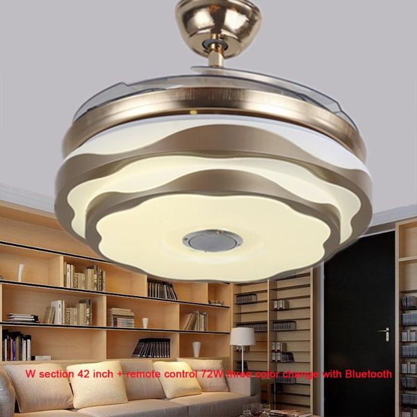 modern 42 inch led remote control invisible ceiling fans lamp three colors variable light bedroom living room decorative lamps
modern 42 inch led remote control invisible ceiling fans lamp three colors variable light bedroom living room decorative lamps