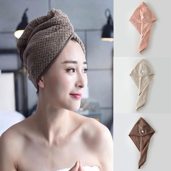 shower caps 1pc cap magic microfiber hair quick drying dryer towel bath wrap hat turban dry bonnet
shower caps 1pc cap magic microfiber hair quick drying dryer towel bath wrap hat turban dry bonnet
