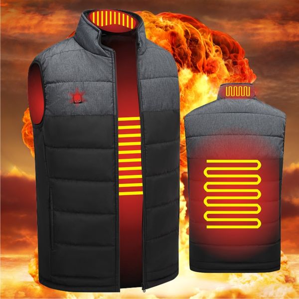 outdoor t-shirts men electric heated vest usb heating camping hiking fishing waistcoat male battery jacket warm, Gray;blue
outdoor t-shirts men electric heated vest usb heating camping hiking fishing waistcoat male battery jacket warm, Gray;blue