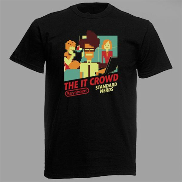 the it crowd nerds funny logo men's black t-shirt size s m l xl 2xl 3xl plus size tee shirt
the it crowd nerds funny logo men's black t-shirt size s m l xl 2xl 3xl plus size tee shirt